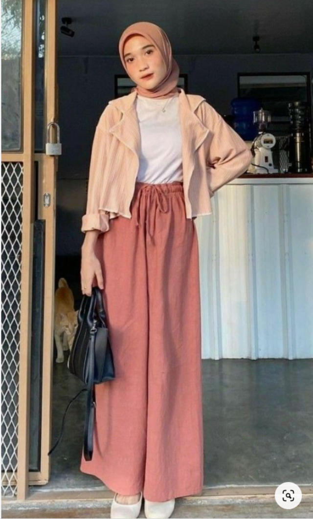 OOTD Kulot Hijab Remaja
