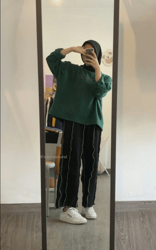 OOTD Kulot Hijab Remaja