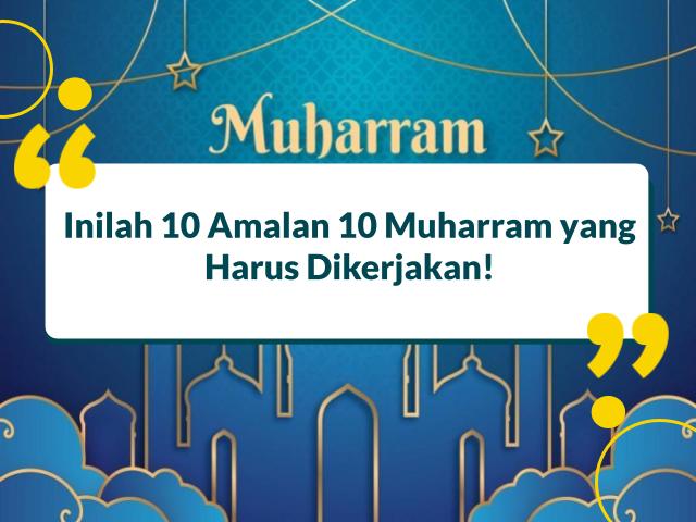 Amalan 10 Muharram