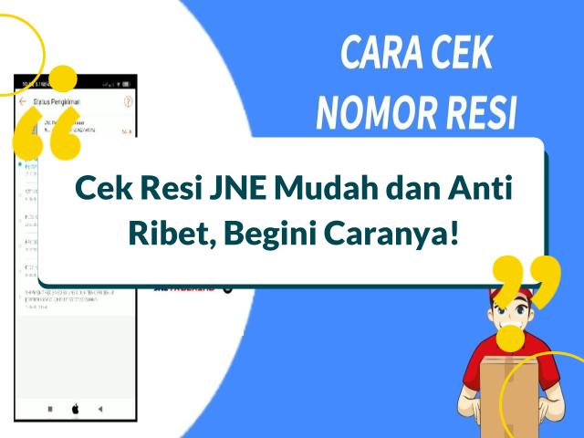Cek Resi JNE