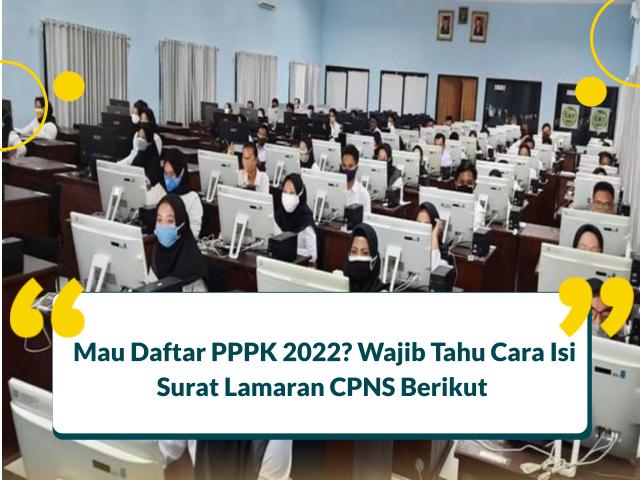 contoh surat lamaran cpns