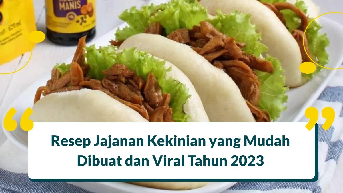 5 Resep Jajanan Kekinian yang Mudah Dibuat dan Viral Tahun 2023