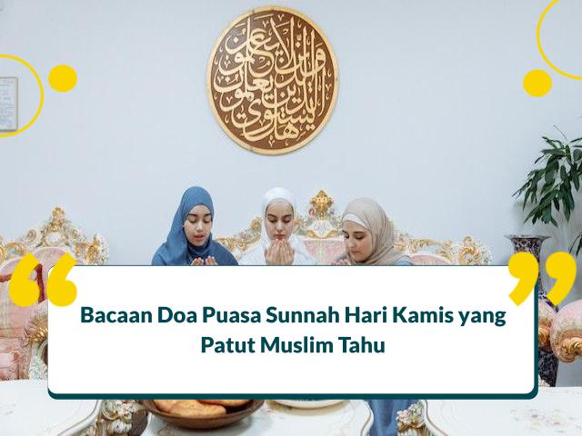 doa puasa hari kamis