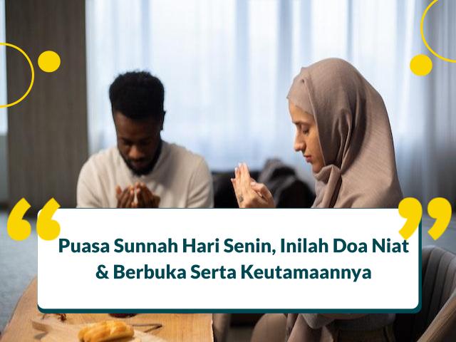 doa puasa hari senin
