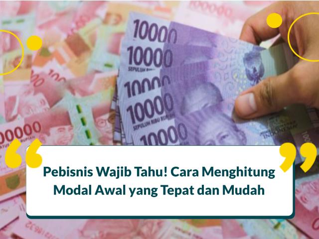 cara menghitung modal awal