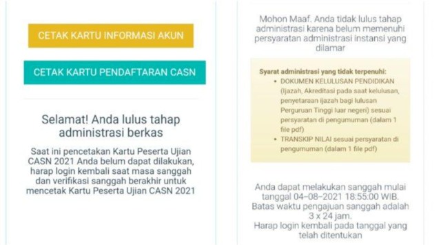 Cara Melakukan Sanggahan CPNS