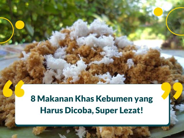 Makanan Khas Kebumen