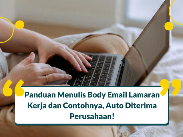 body email lamaran kerja