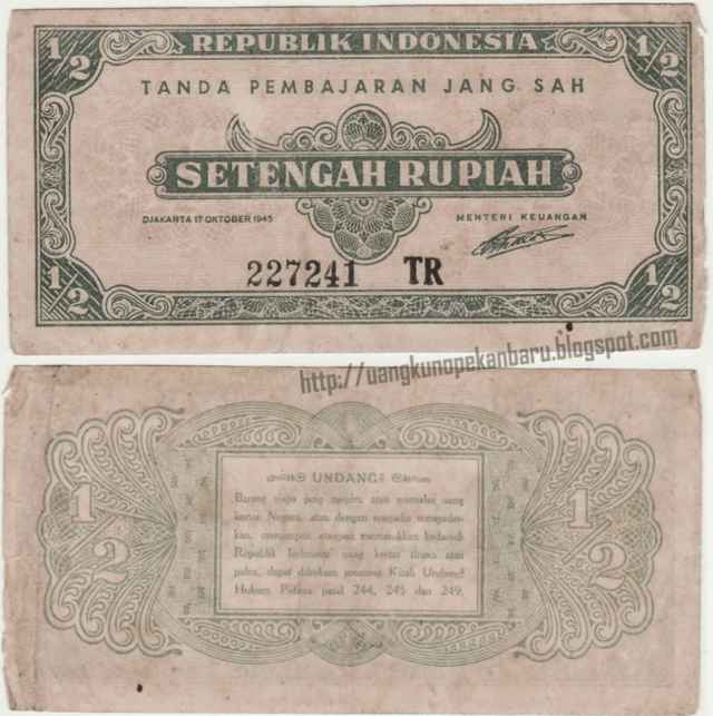uang jaman dulu indonesia