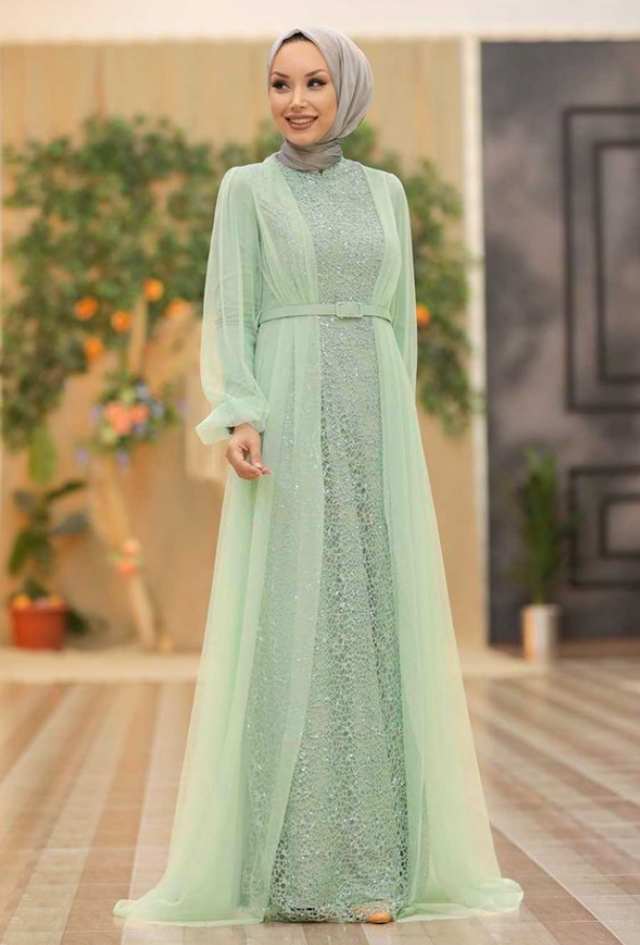 model kebaya modern hijab untuk orang gemuk