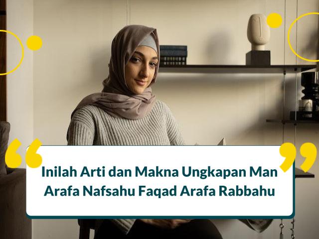 man arafa nafsahu faqad arafa rabbahu