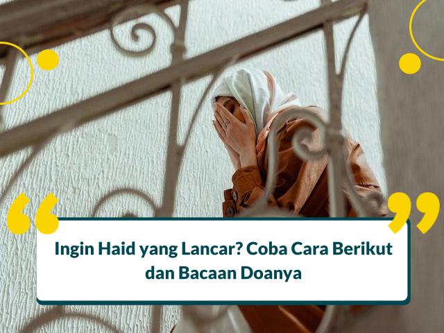 cara melancarkan darah haid yang sedikit