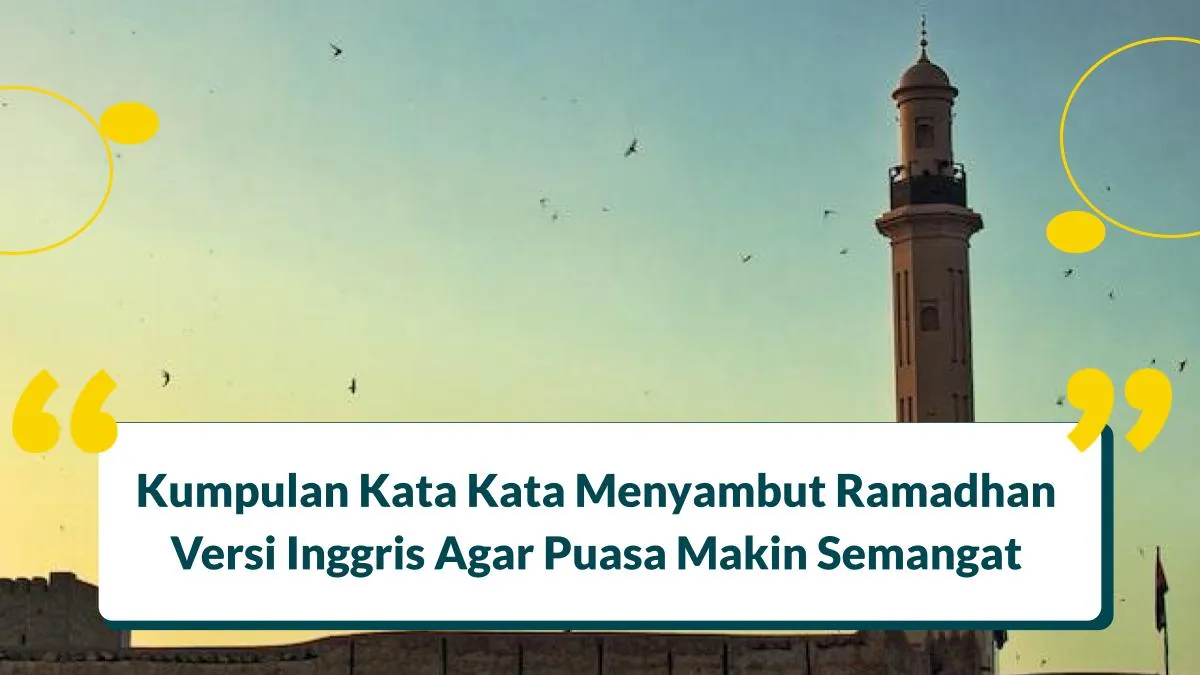 Kata Kata Ramadhan Bahasa Inggris
