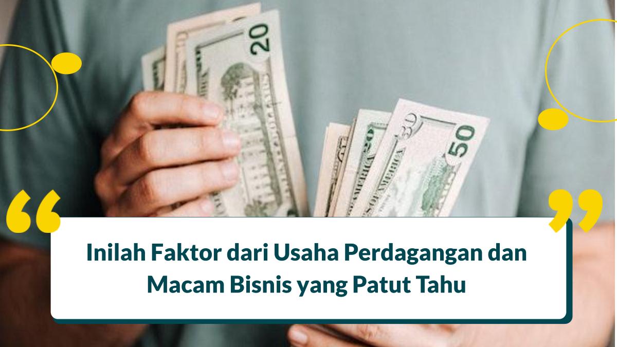 usaha yang berhubungan dengan kegiatan jual beli disebut