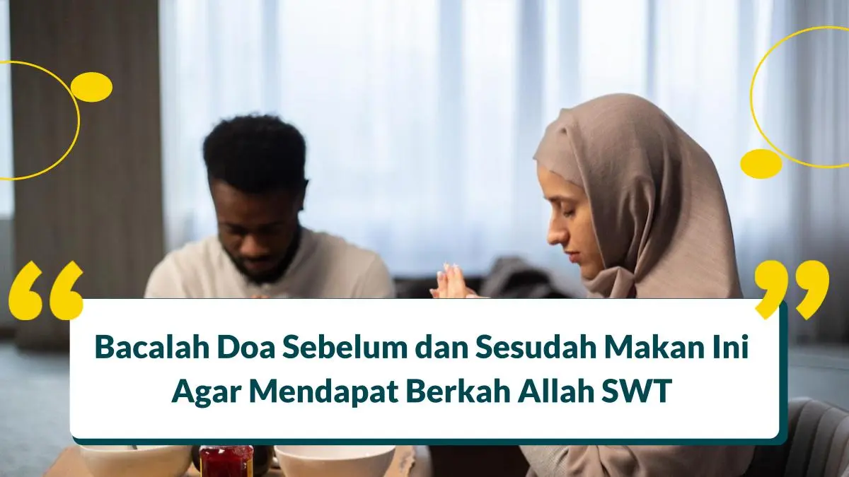 doa sebelum dan sesudah makan
