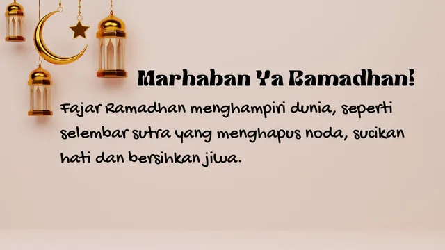 Kata Kata Menyambut Bulan Ramadhan Menyentuh Hati