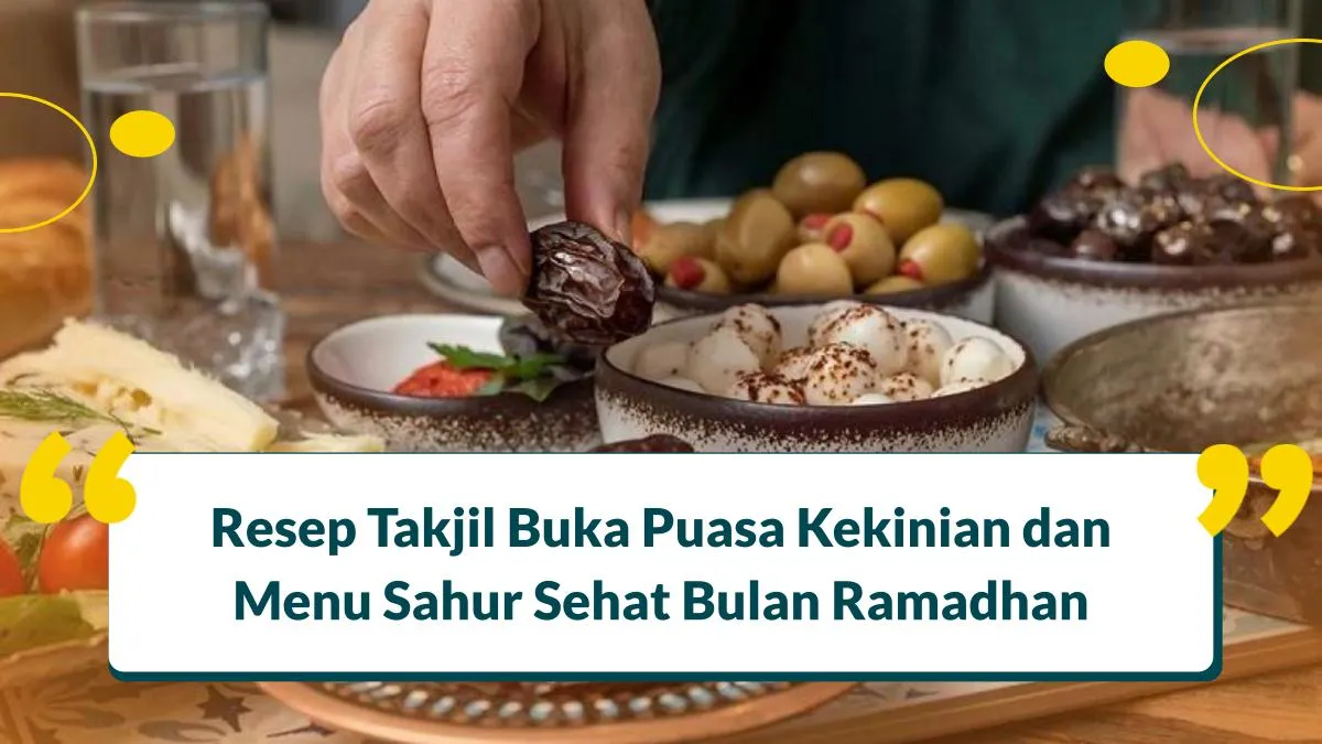 Resep Takjil Buka Puasa Kekinian
