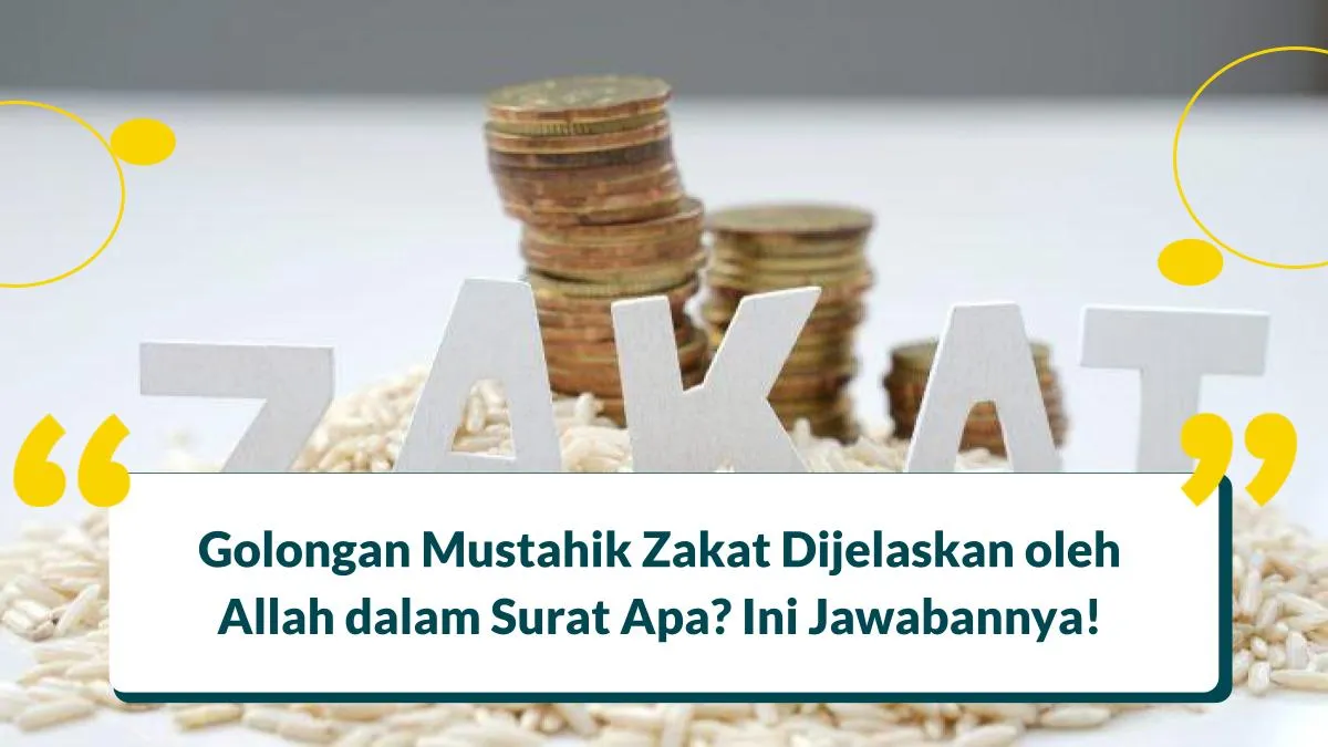 Golongan Mustahik Zakat Dijelaskan oleh Allah dalam