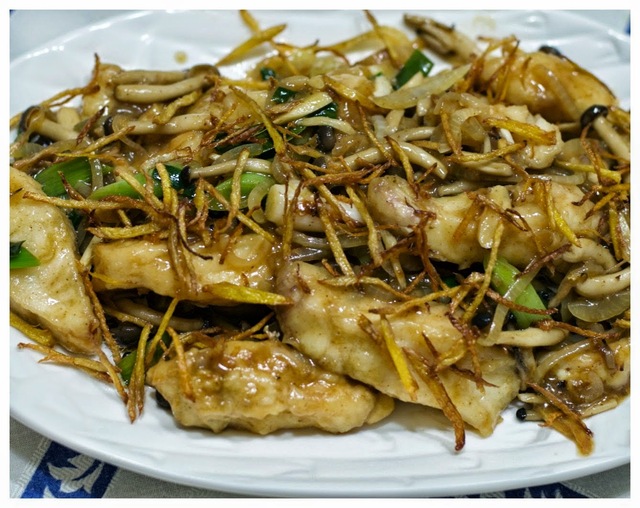 Kakap Tumis Jahe 