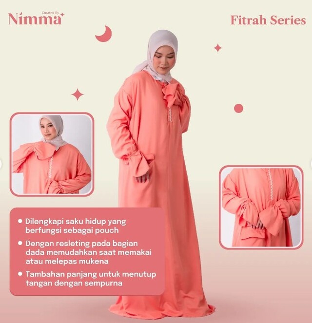 5  Model Mukena Terbaru Nimma : Praktis, Cantik dan Simple!