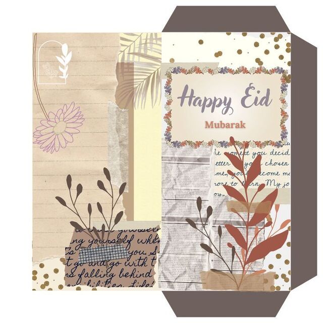 7 Format Desain Amplop Lebaran Tinggal Print Word