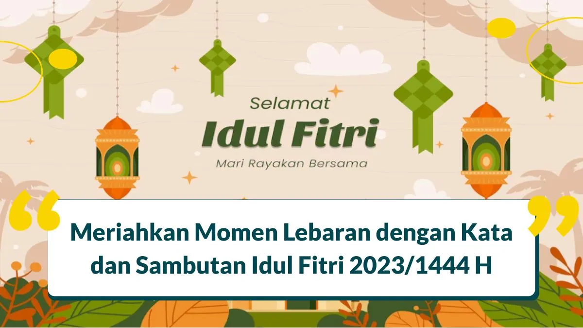 kata ucapan selamat hari raya idul fitri