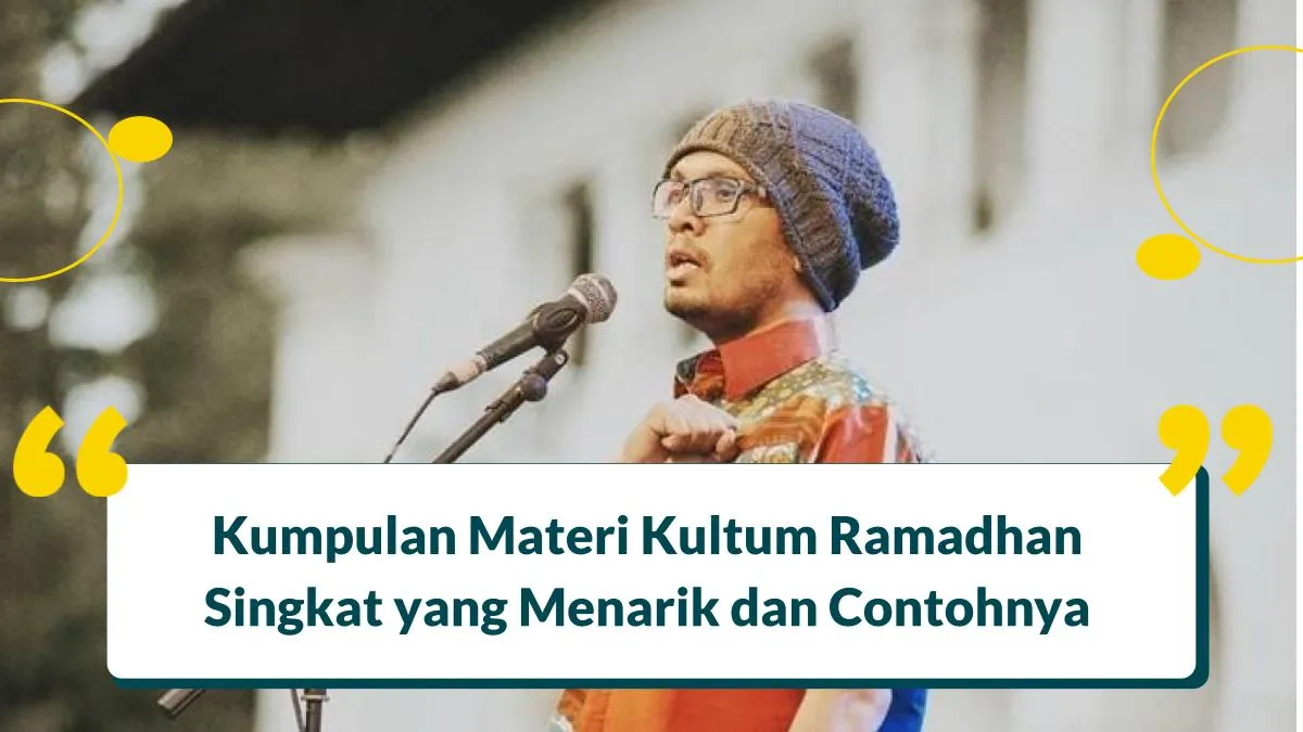 Materi Kultum Ramadhan Singkat yang Menarik
