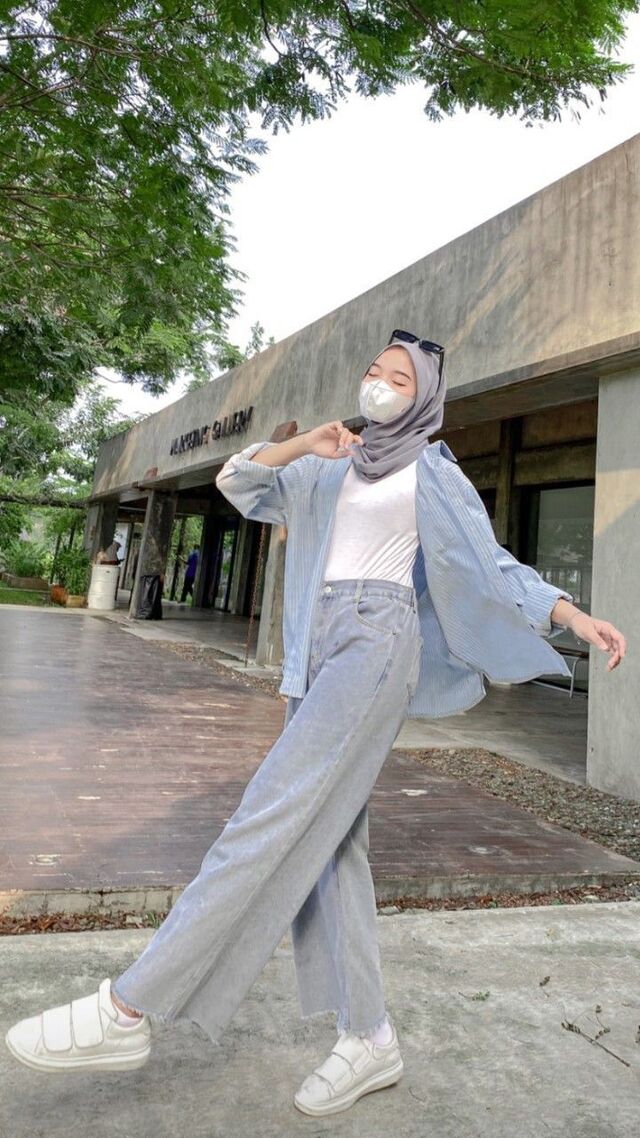 OOTD Lebaran dengan Nuansa Jeans? Siapa Takut! 