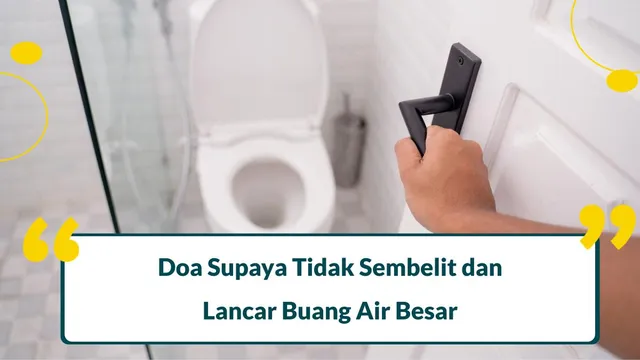 doa supaya lancar buang air besar