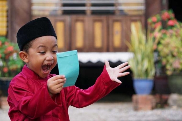 Contoh Ucapan Selamat Hari Raya Idul Fitri untuk THR Anak-anak 