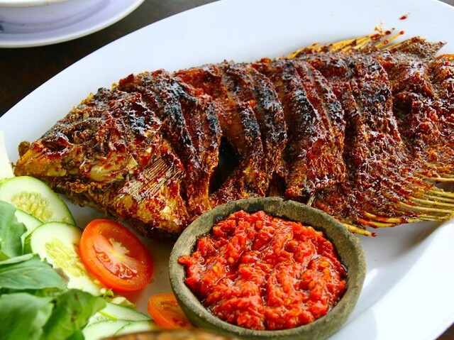 ikan nila panggang 