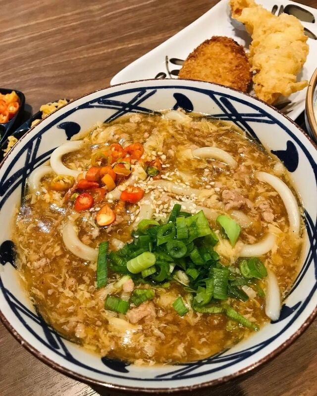 Tamago Ankake Udon 