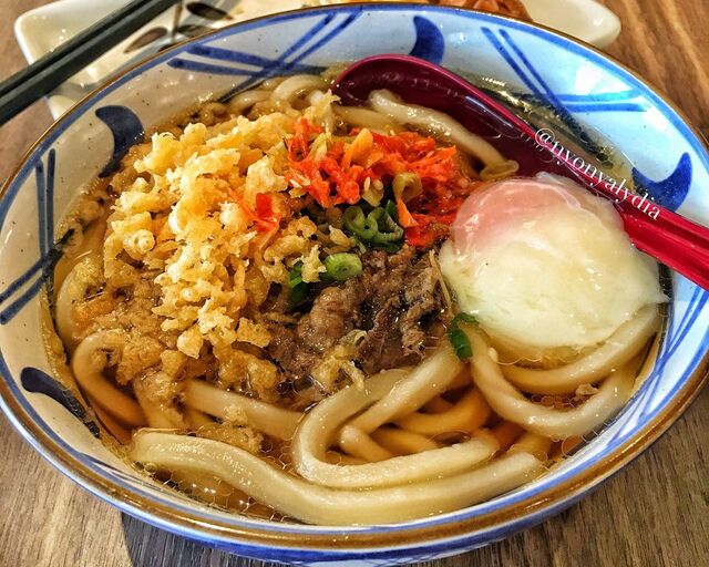 Menu Marugame Udon yang Best Seller 