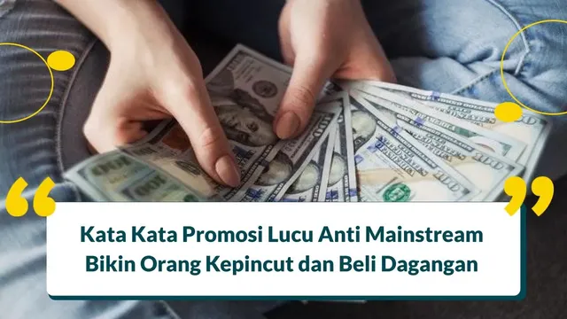 kata kata promosi lucu