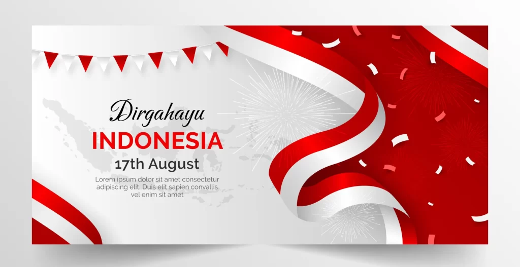 hiasan kampung 17 agustus