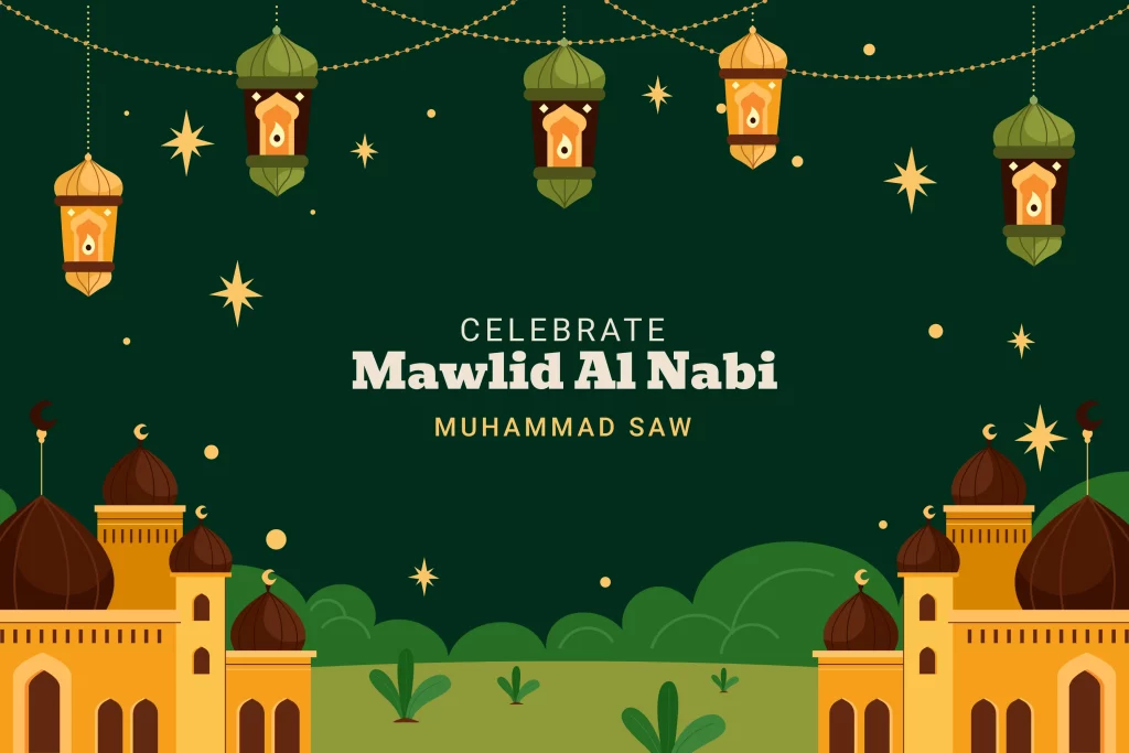 background Maulid Nabi