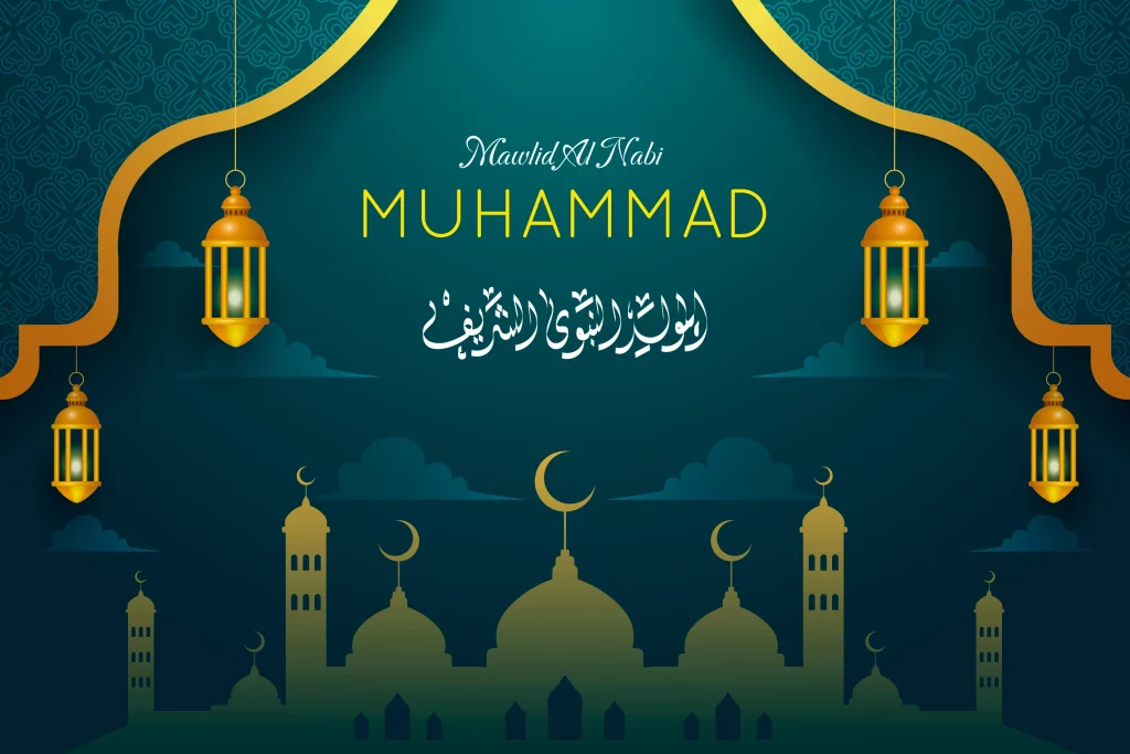 background maulid nabi