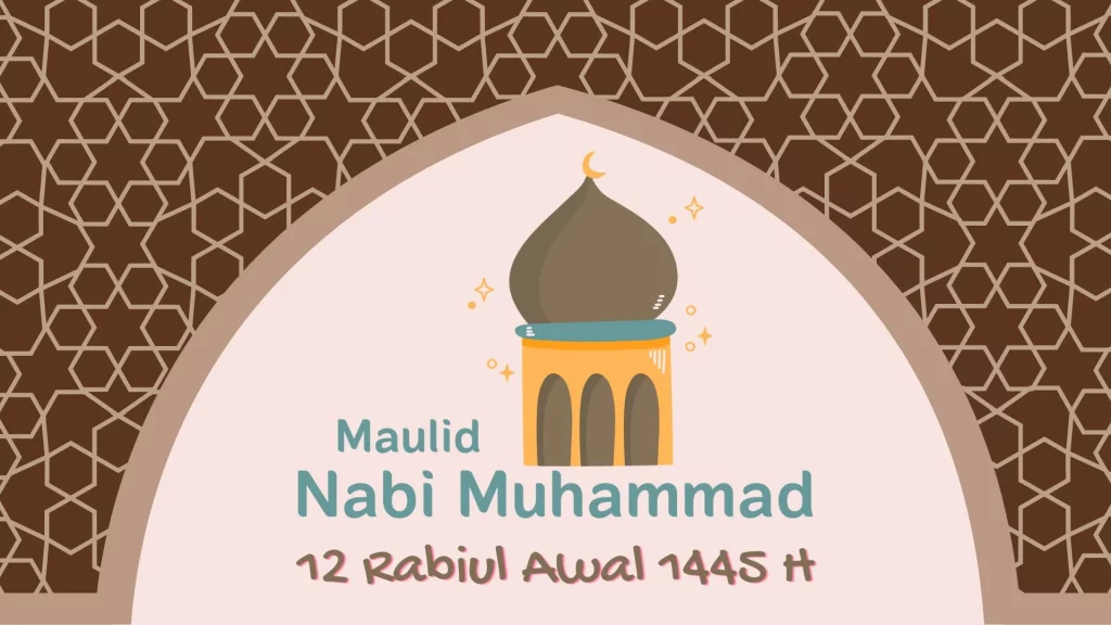 background maulid nabi