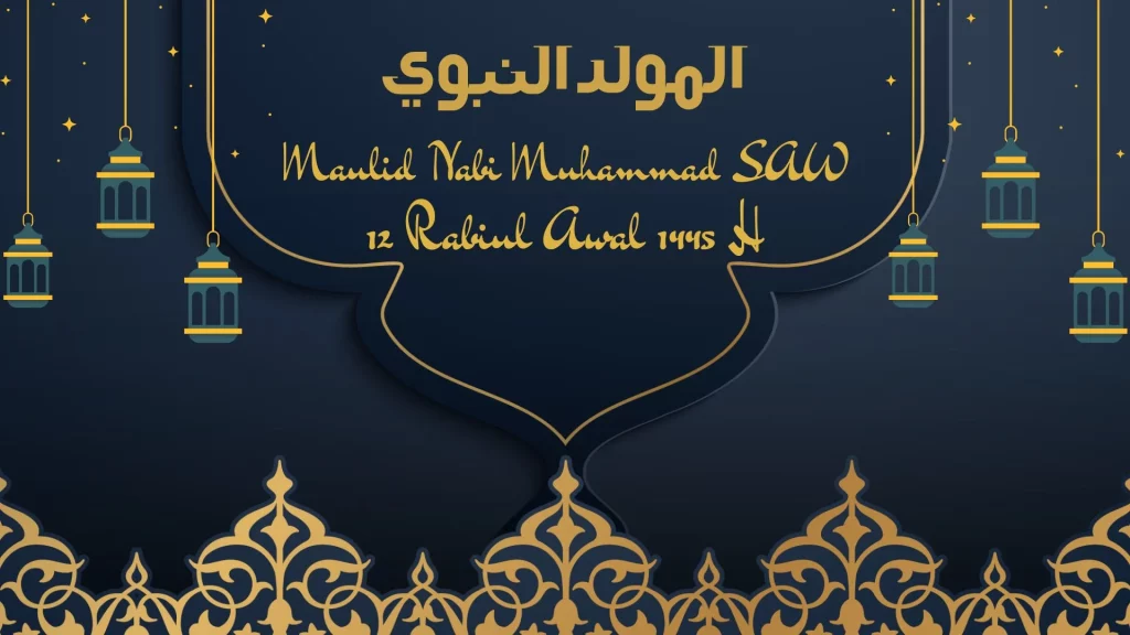 background maulid nabi