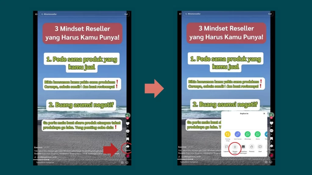 6 Cara Menyimpan Video Tiktok ke Galeri Tanpa Aplikasi dan Tanpa di Post, Mudah dan Cepat! cara menyimpan video tiktok ke galeri