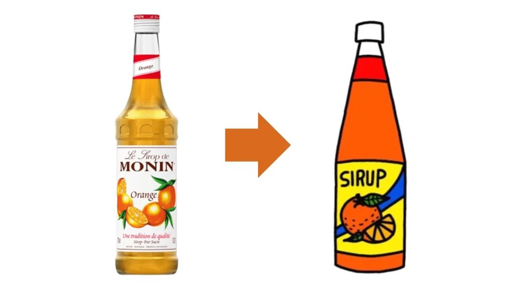 contoh iklan yang mudah digambar