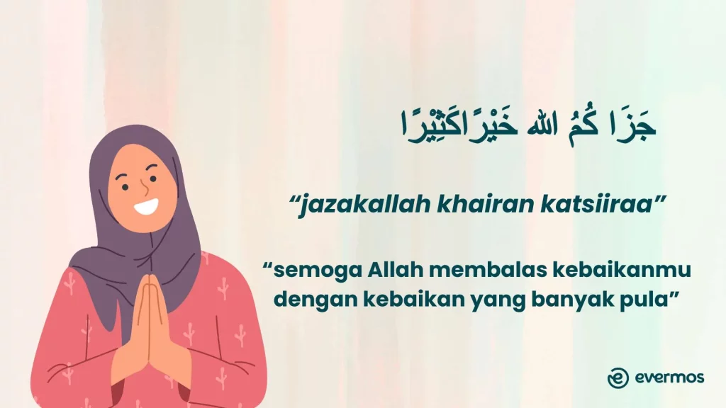 jawaban jazakallah untuk perempuan