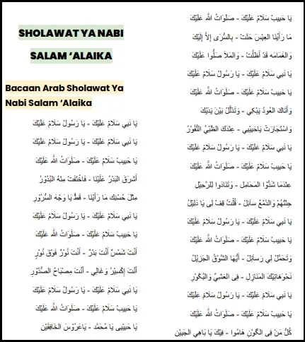 bacaan maulid nabi