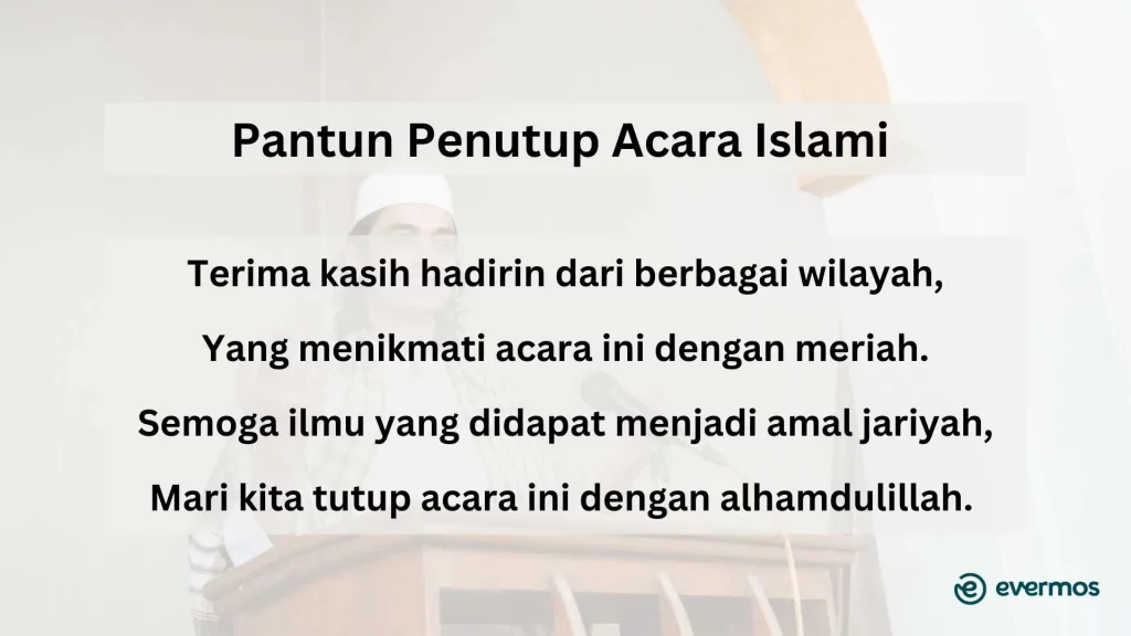 pantun penutup acara