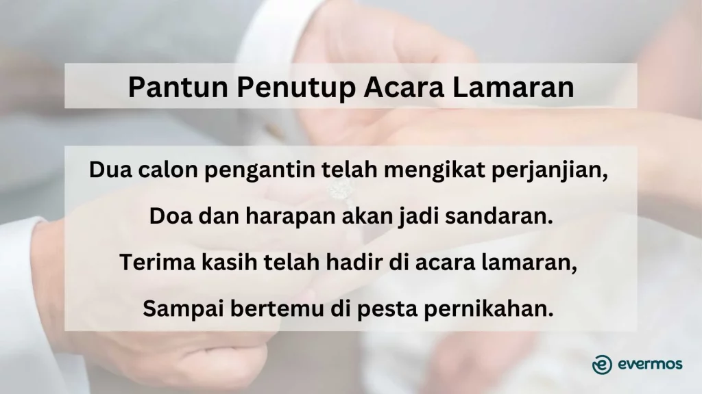 pantun penutup acara