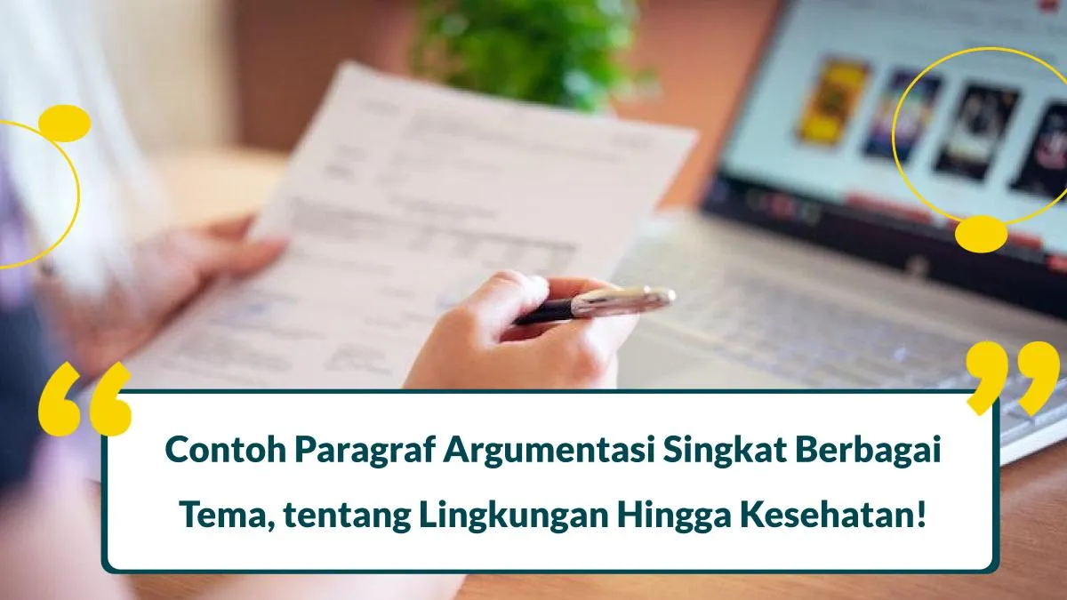 contoh paragraf argumentasi singkat