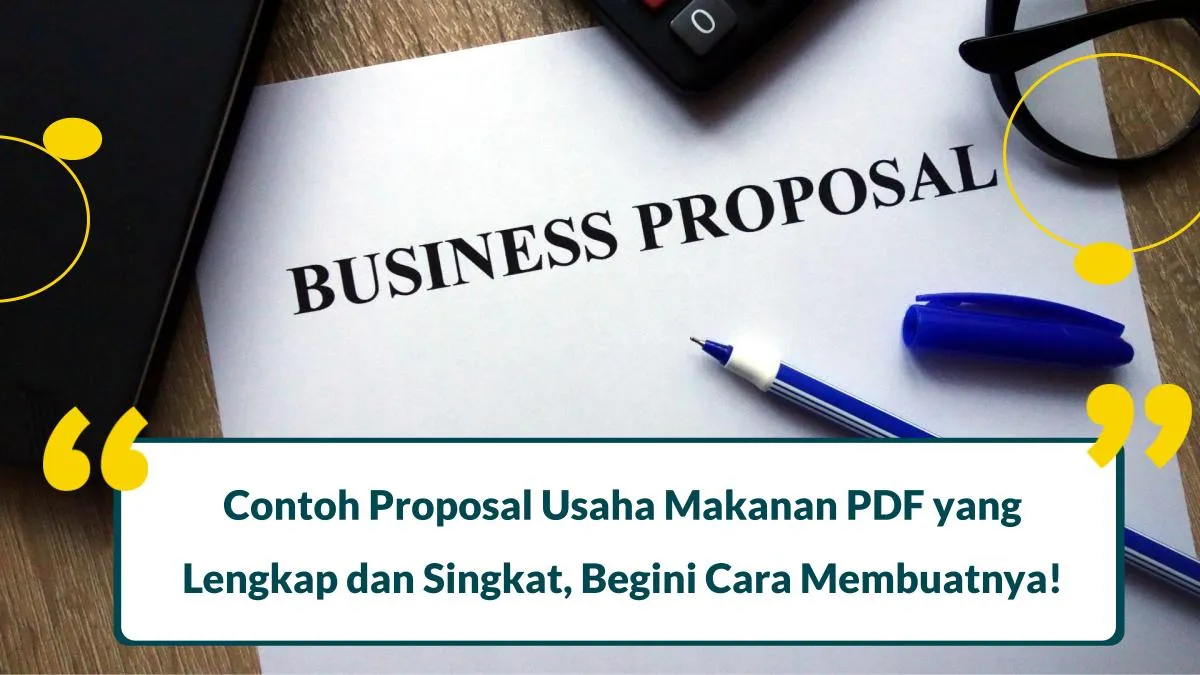 contoh proposal usaha makanan