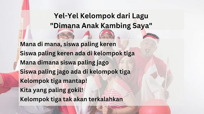 contoh yel yel kelompok