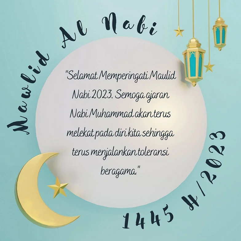 kartu ucapan maulid nabi muhammad