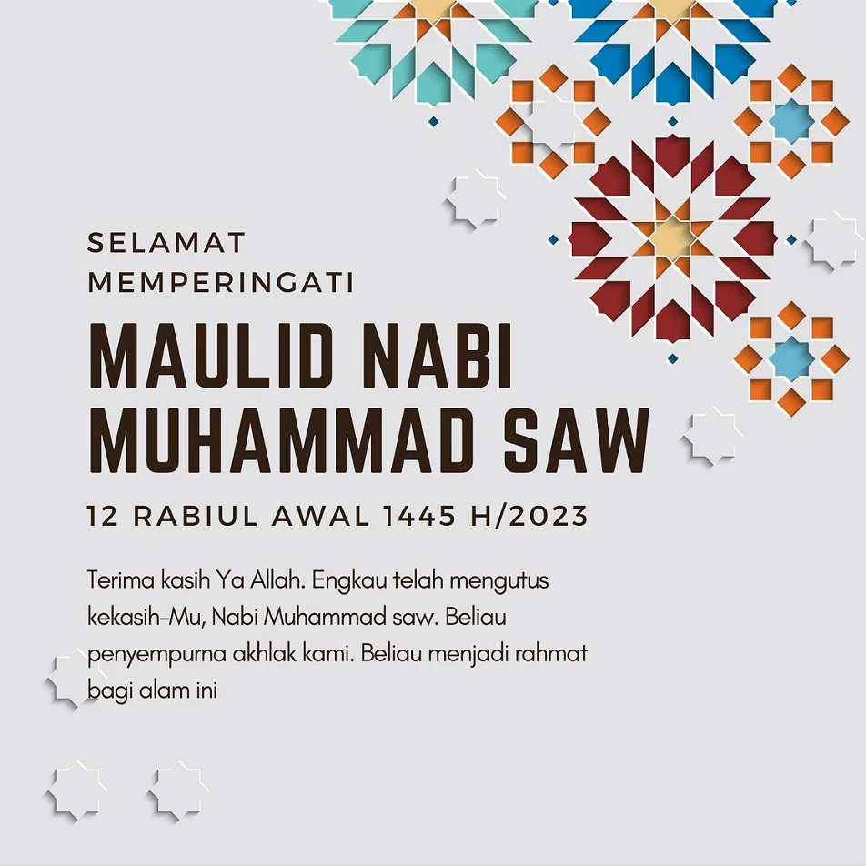 kartu ucapan maulid nabi muhammad